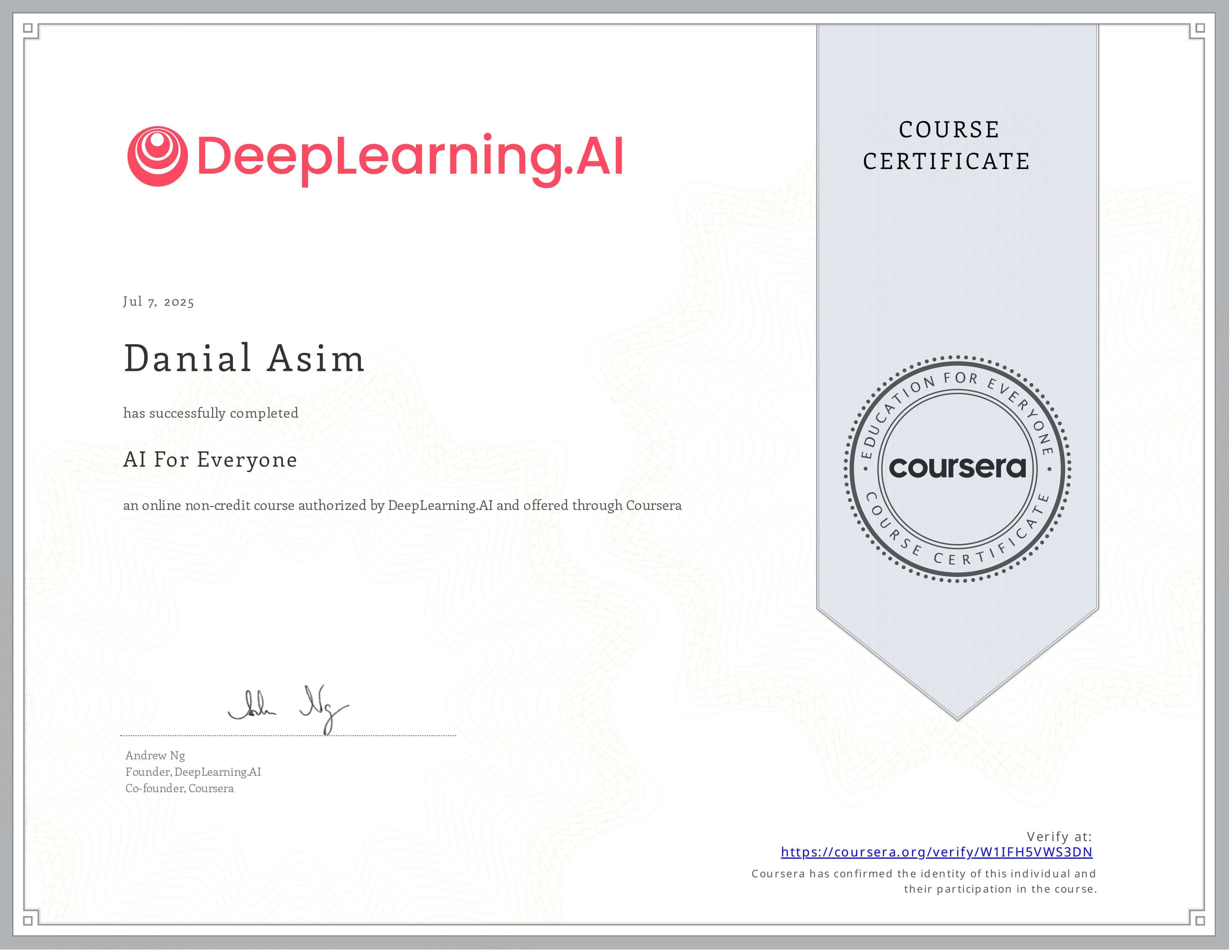AI For Everyone